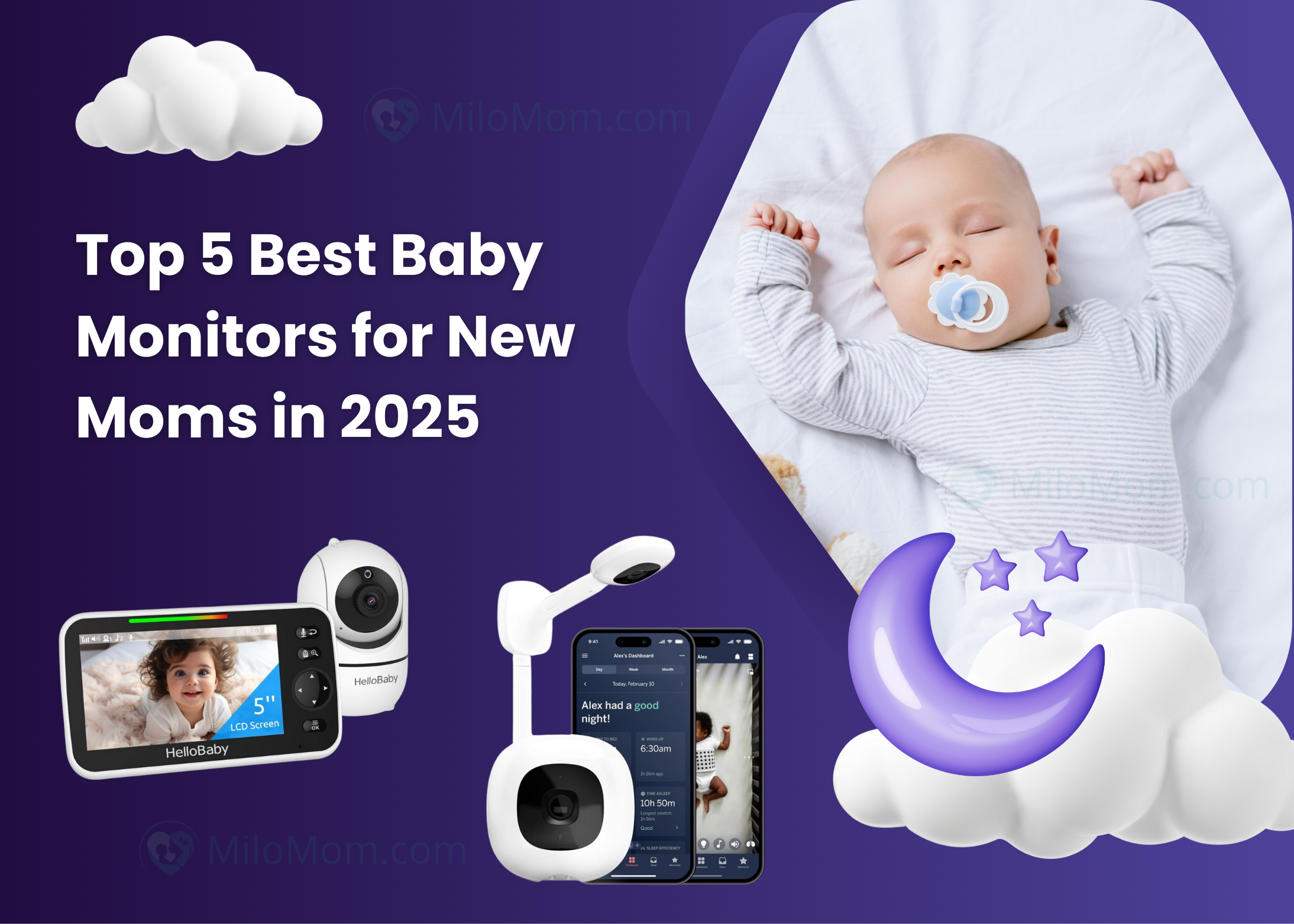 Top 5 Best Baby Monitors for New Moms in 2025